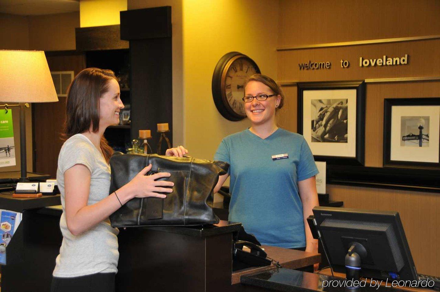 Hampton Inn Loveland Konforlar fotoğraf